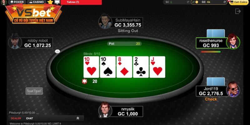 Lá bài kicker lẻ mang tính quyết định